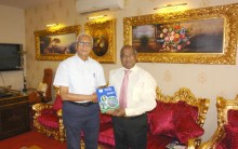 Presenting The 2017 Annual Report to Mr. Zaheeruddin